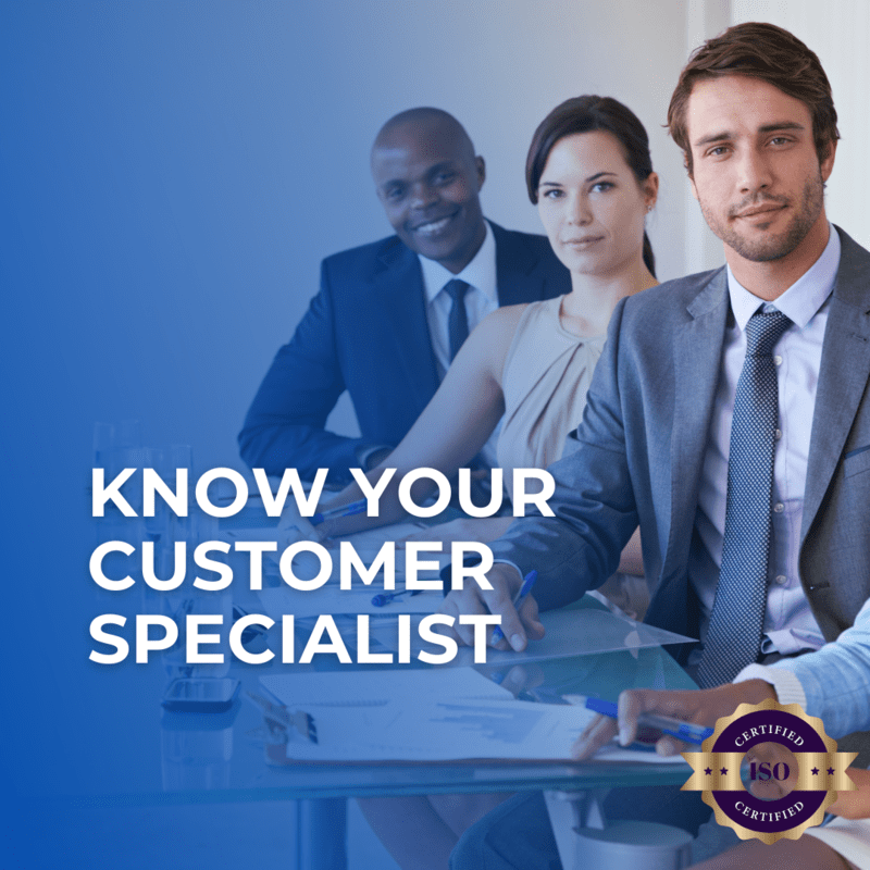 KYCS - KNOW YOUR CUSTOMER SPECIALIST